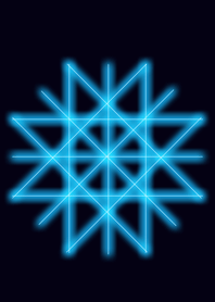 青い模様●The Blue pattern