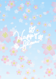 Happy flower-桜空-