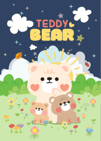 Teddy Bear Navy Blue