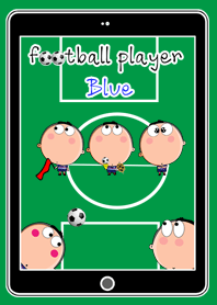 Football Fan Cute (Theme Blue)