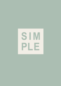 シンプル（beige green)V.594