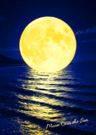 Moon over the sea / Moon Power / Yellow