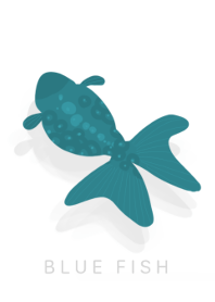 青い金魚