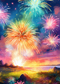 Beautiful Fireworks Theme#463