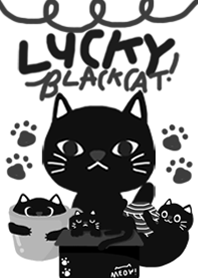 lucky black cat :-)