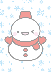 赤色雪だるま（スノーマン）の着せかえ