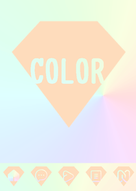 beige color rainbow  Z19