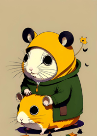 Halloween Hamster a51caB