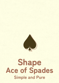 Shape spades  sumiiro