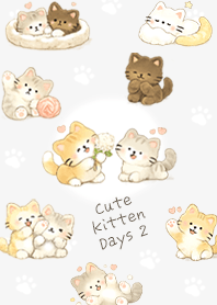 Gray, the carefree kittens, part 2