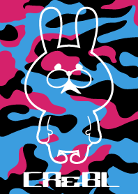 Camo&Blue Rabbit Theme.