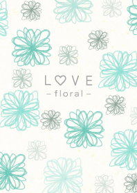 Floral LOVE 22 -watercolor-joc