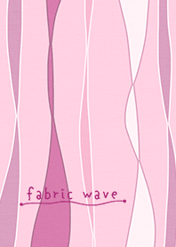 fabric wave*pink & black