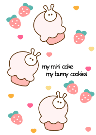 Mini cake & bunny cookies 12