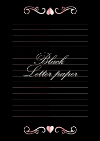 Black Letter paper *GLOSSYPINK 20*