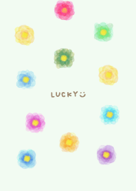 Watercolor flowers Colorful12