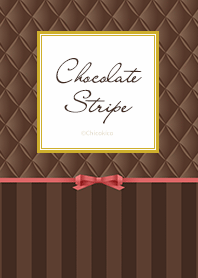 Chocolate Stripe .