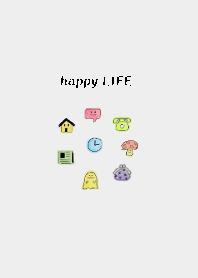 happy LINE(シンプル)