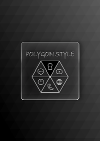 POLYGON STYLE - BLACK -