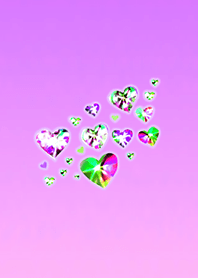 Lucky Heart Stone Pink