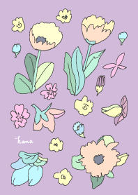Flower theme. sketch