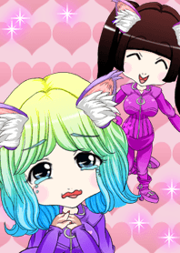 Children's day! Harajuku system cat ear.