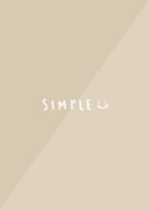 Simple 2 color beige8