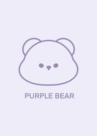 Purple bear bear