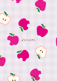 Apple plaid pattern30 from Japan