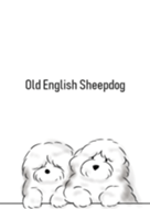 Simple Old English Sheepdog.