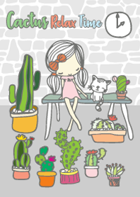 พักผ่อนกับกระบองเพชร