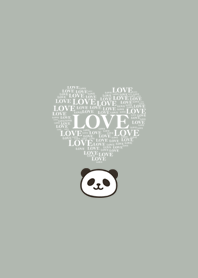 LOVE Panda | Dusty Sage x Simple.Vol.7