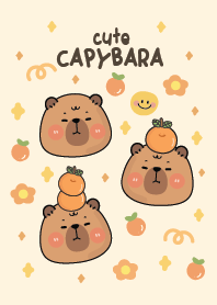 Capybara cute : minimal