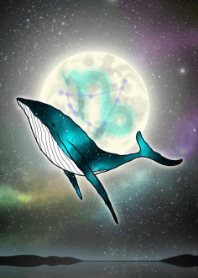 Moon, whale and capricorn 2022