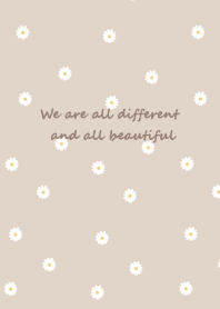 Daisy /beigebrown