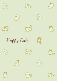 Happy Cat Daily Life-white5