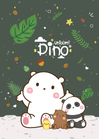 3Bear&Duck Cute Forest Leaf Lovely