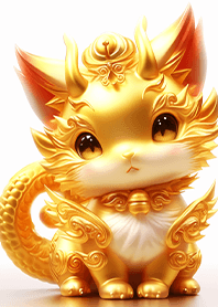 Cute Golden Pixiu of Wealth_10-5 JP