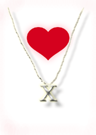 initial X(heart)