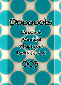 Dooooots003 BLUE CHOCOLATE ICE