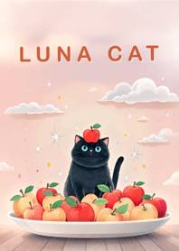 Luna cat Apple cute