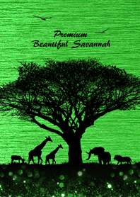 Premium Beautiful Savannah [green]