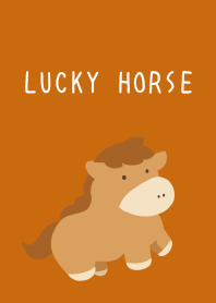 LUCKY HORSE THEME/TERRACOTTA