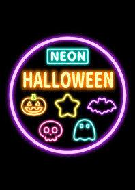NEON HALLOWEEN THEME