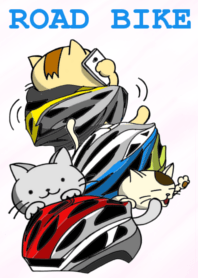 ROAD BIKE with Cats
