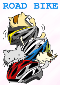 ロードバイク乗りってやつは　猫といっしょ