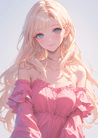 A blonde beauty with blue eyes JP