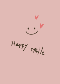 Beige pink and smile heart g