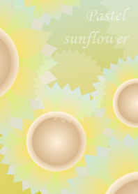 Pastel sunflower