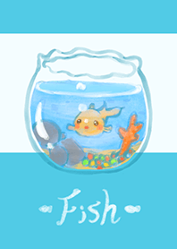 Small Fish Tank - Indigo (Bl3)